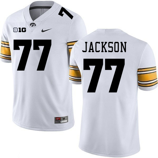 Alaric Jackson Iowa Jersey,University Of Iowa Hawkeyes Fotoball Uniforms,Jersey,Gears-White Alaric Jackson Iowa Jersey,University Of Iowa Hawkeyes Fotoball Uniforms,Jersey,Gears-White